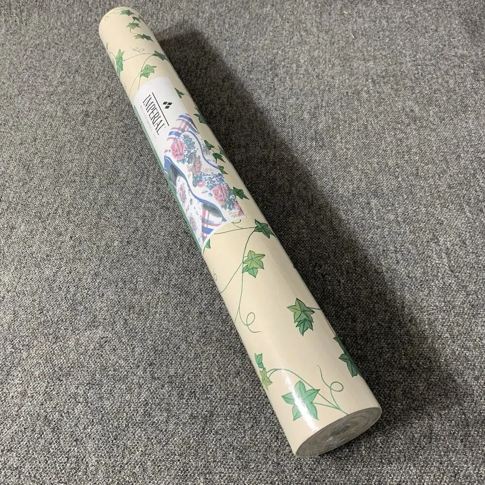 IVY LEAF VINE PREPASTED IMPERIAL WALLPAPER 20.5 in. x 11 yds. CL6114